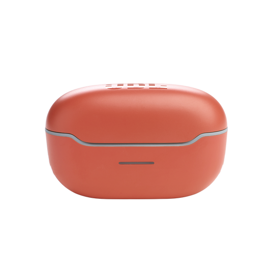 JBL Endurance Race TWS - Coral - Waterproof true wireless active sport earbuds - Detailshot 3